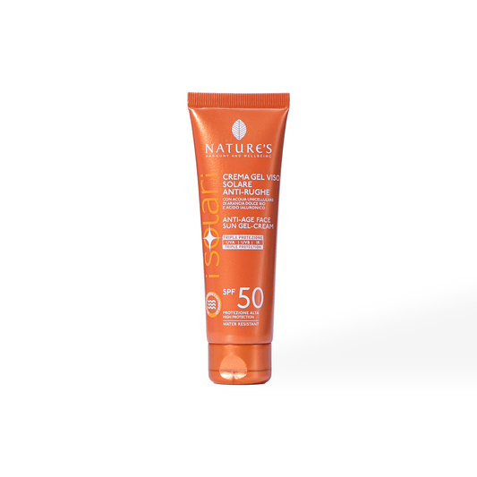 Gel Crème Visage Anti - Âge SPF50 - Isolari
