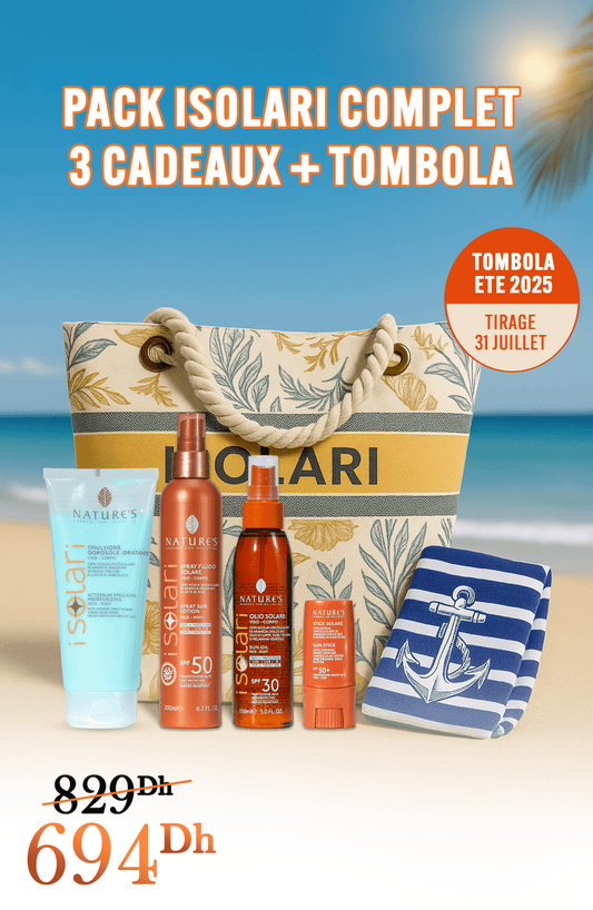 Pack Summer = Pack offert + Tombola Isolari - Isolari
